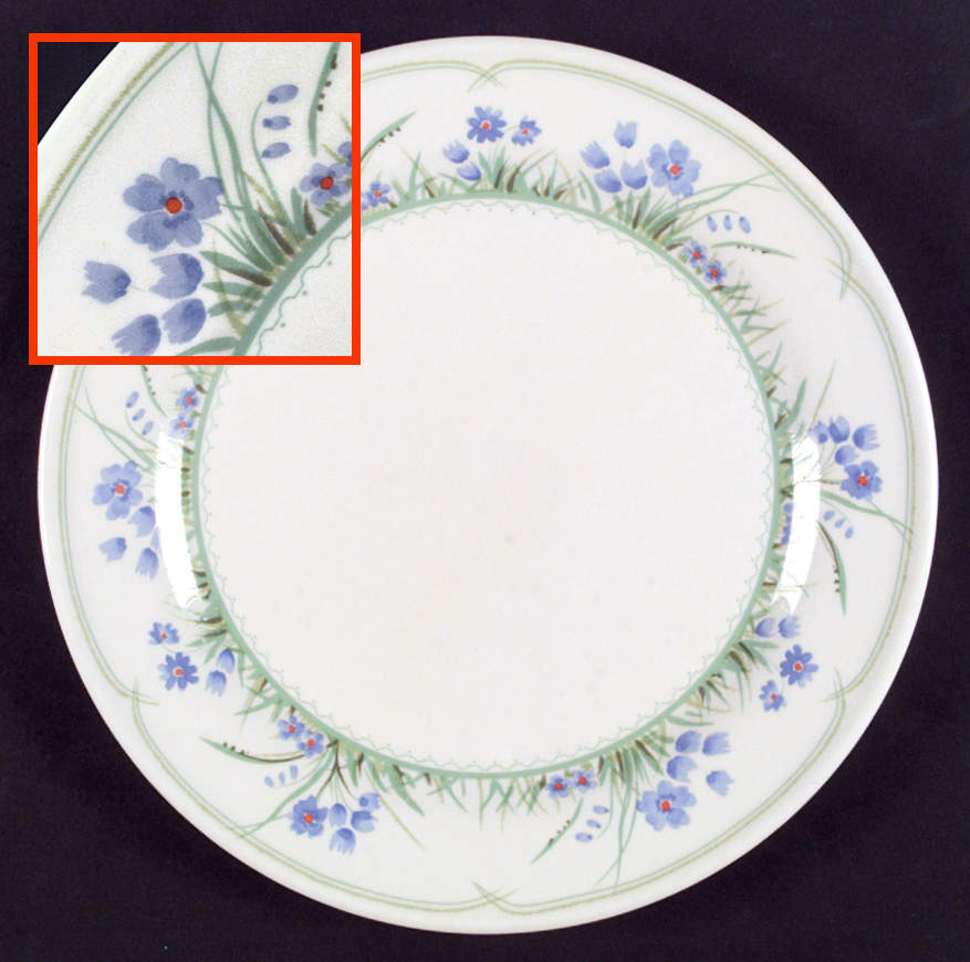 Blue Mist Dinner Plate by Mikasa-1