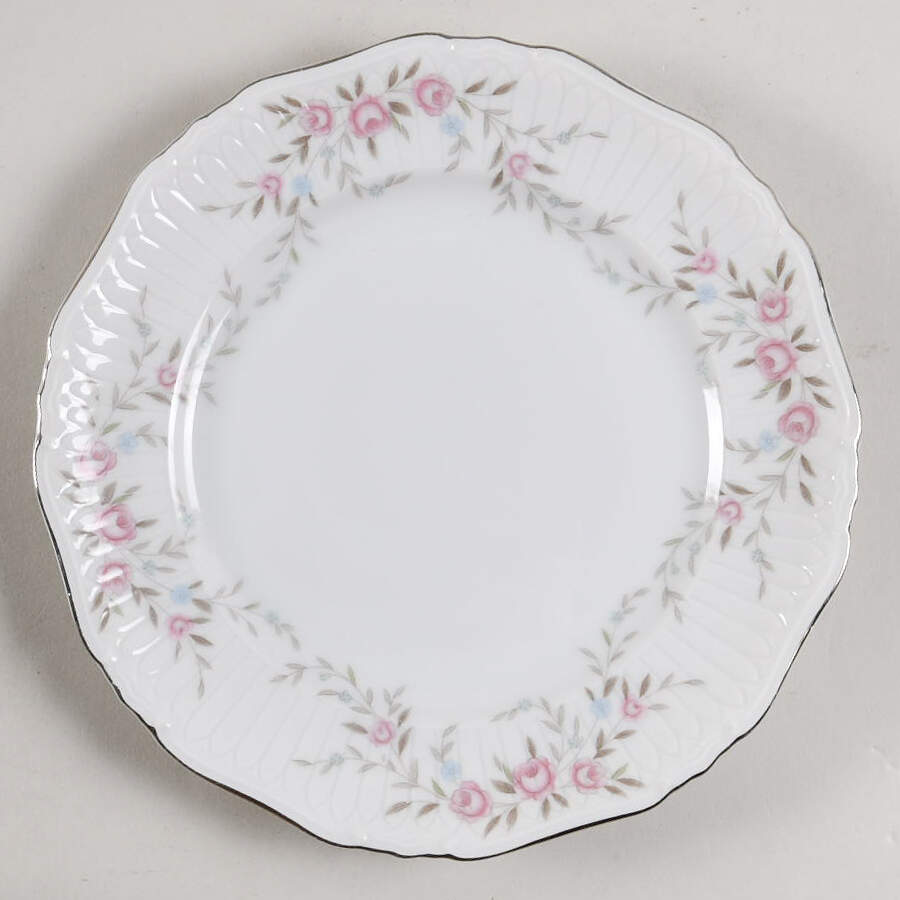 Blossoms Pink Salad Plate by Mikasa-1