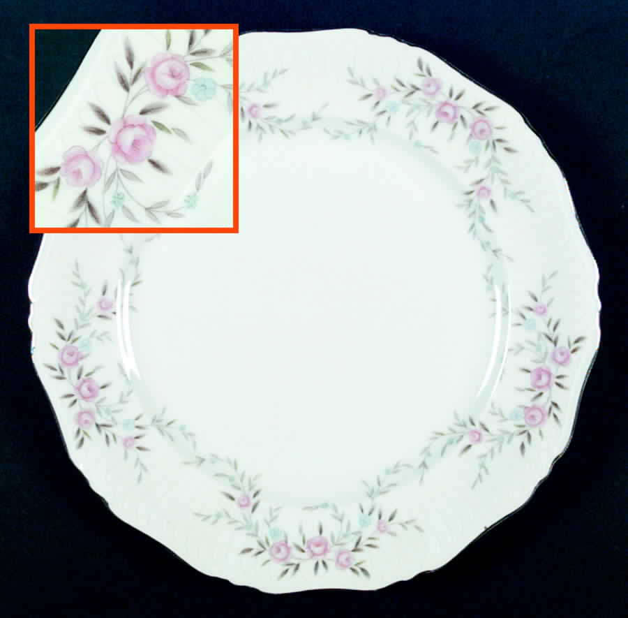 Blossoms Pink Dinner Plate by Mikasa-1