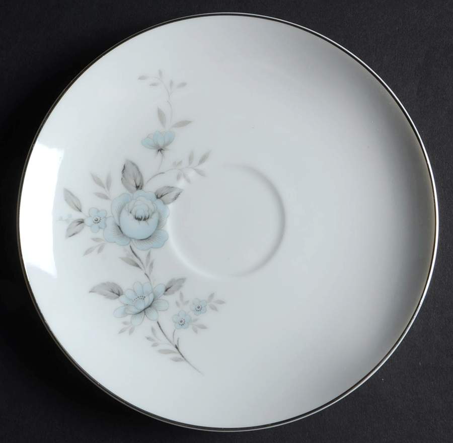 Blue Rose Saucer by Mikasa-1