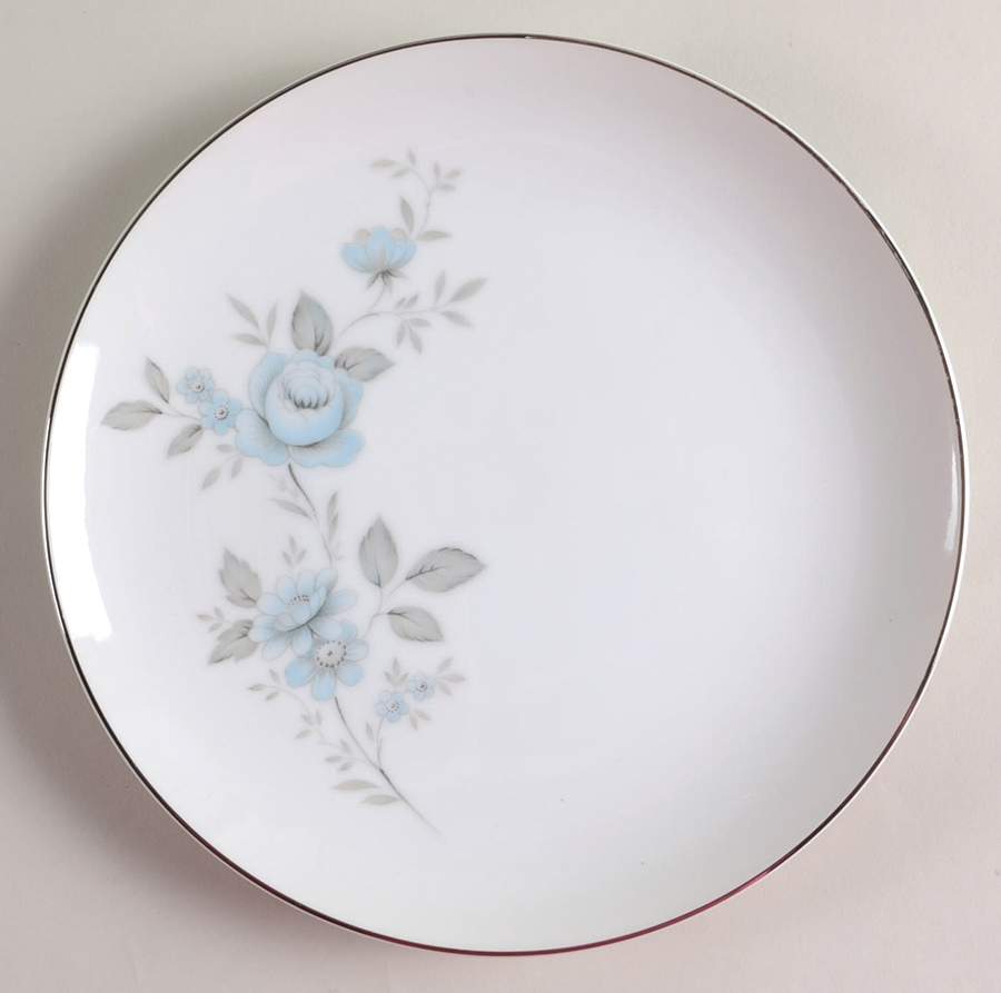 Blue Rose Salad Plate by Mikasa-1