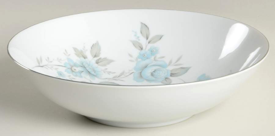 Blue Rose 9" Round Vegetable Bowl by Mikasa-1