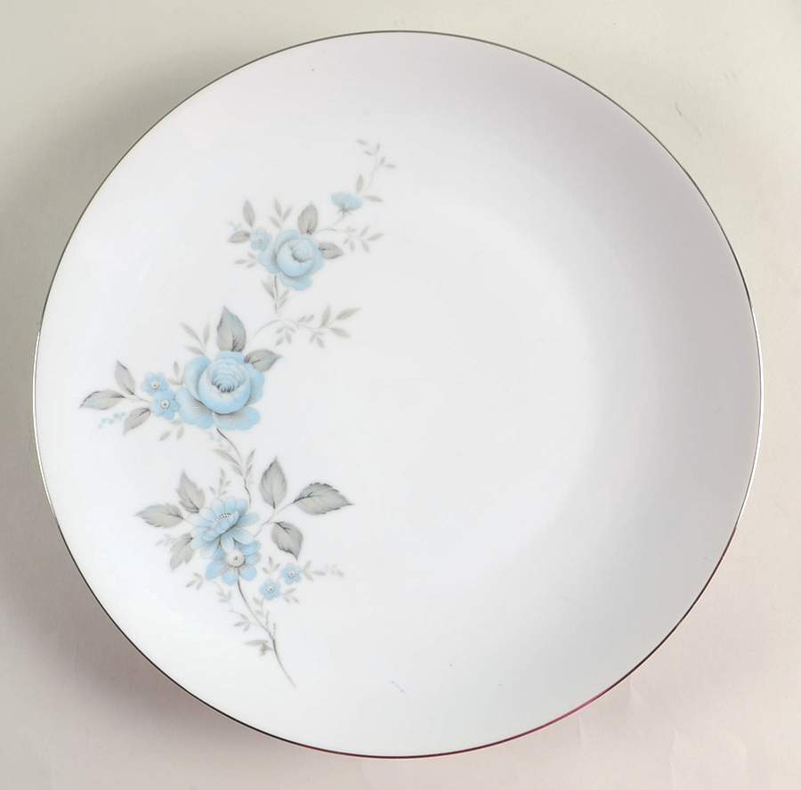 Blue Rose 12" Chop Plate (Round Platter) by Mikasa-1