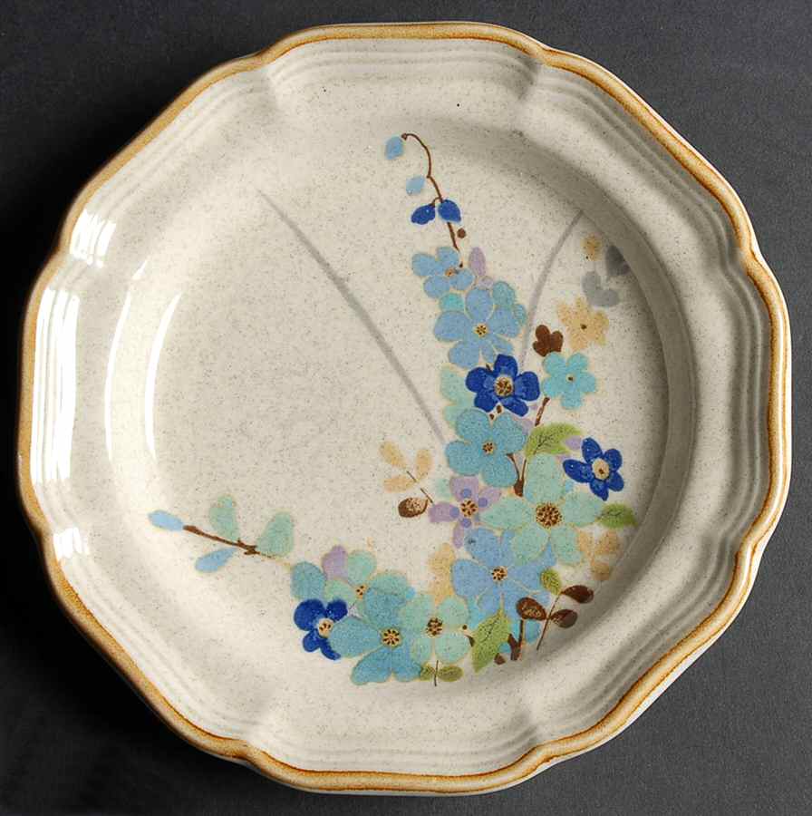 Blue Sonnet Salad Plate by Mikasa-1