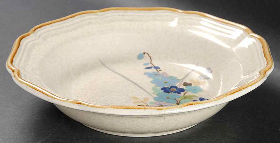 Blue Sonnet Soup/Cereal Bowl by Mikasa-1