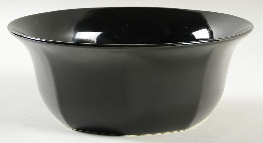 Black Slate 8" Round Vegetable Bowl by Mikasa-1