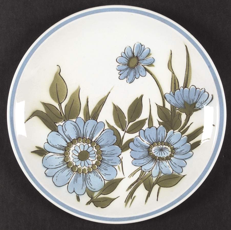 Blue Song Dinner Plate by Mikasa-1