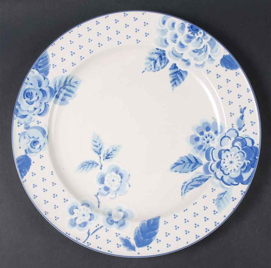 Blue Sonata 12" Chop Plate (Round Platter) by Mikasa-1