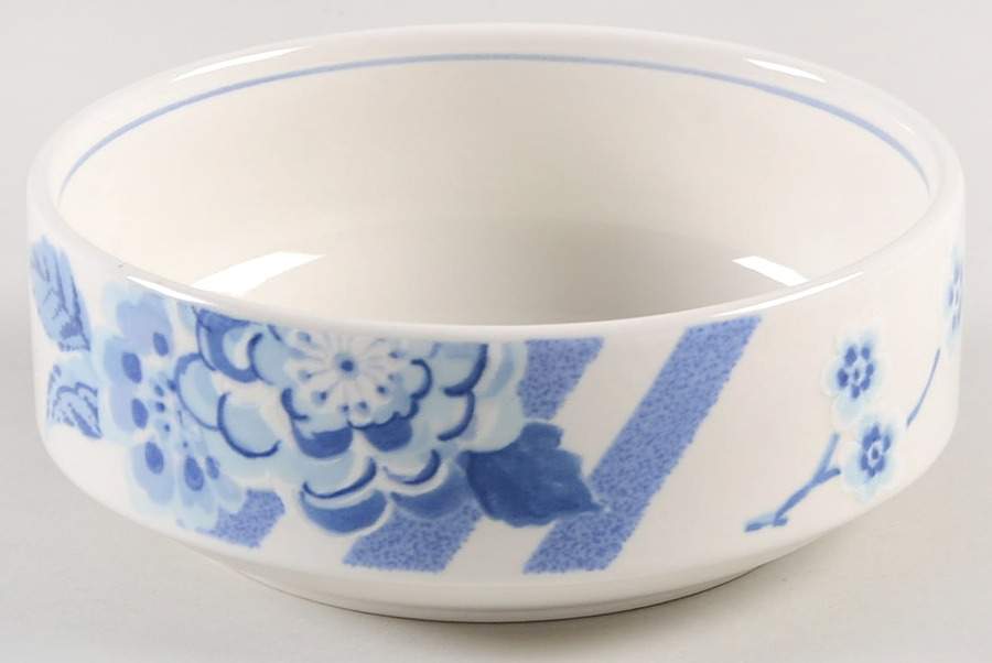 Blue Sonata Fruit/Dessert (Sauce) Bowl by Mikasa-1