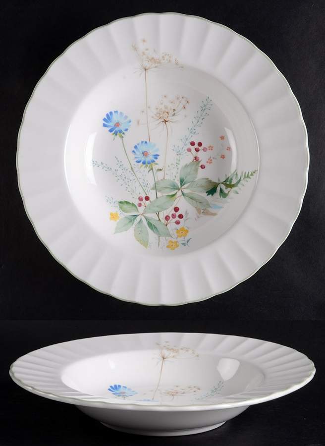 Blossom Song Large Rim Soup Bowl by Mikasa-1