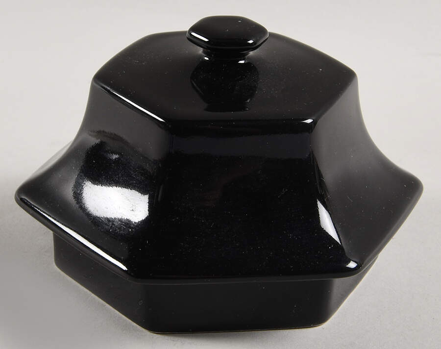 Black Tea Lid for Brass Handle Coffee Pot by Mikasa-1