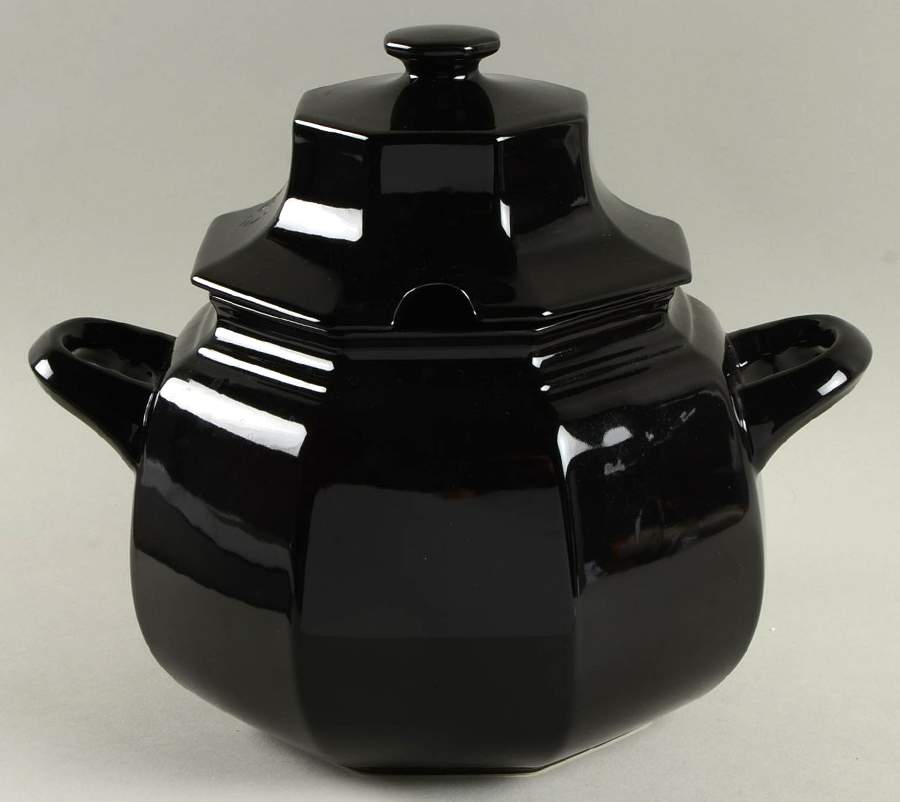 Black Tea Tureen &  Lid by Mikasa-1