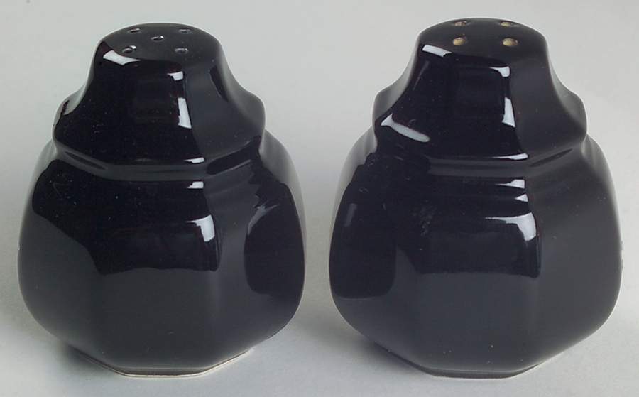 Black Tea Salt & Pepper Set by Mikasa-1
