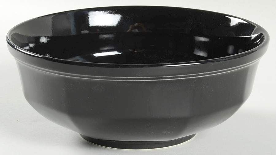 Black Tea 8" Round Vegetable Bowl by Mikasa-1
