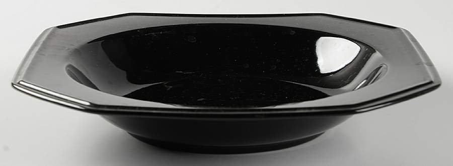 Black Tea Rim Soup Bowl by Mikasa-1