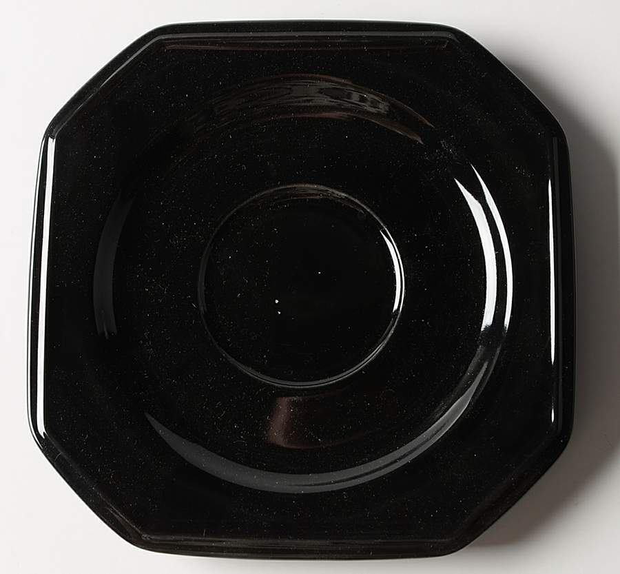 Black Tea Saucer by Mikasa-1