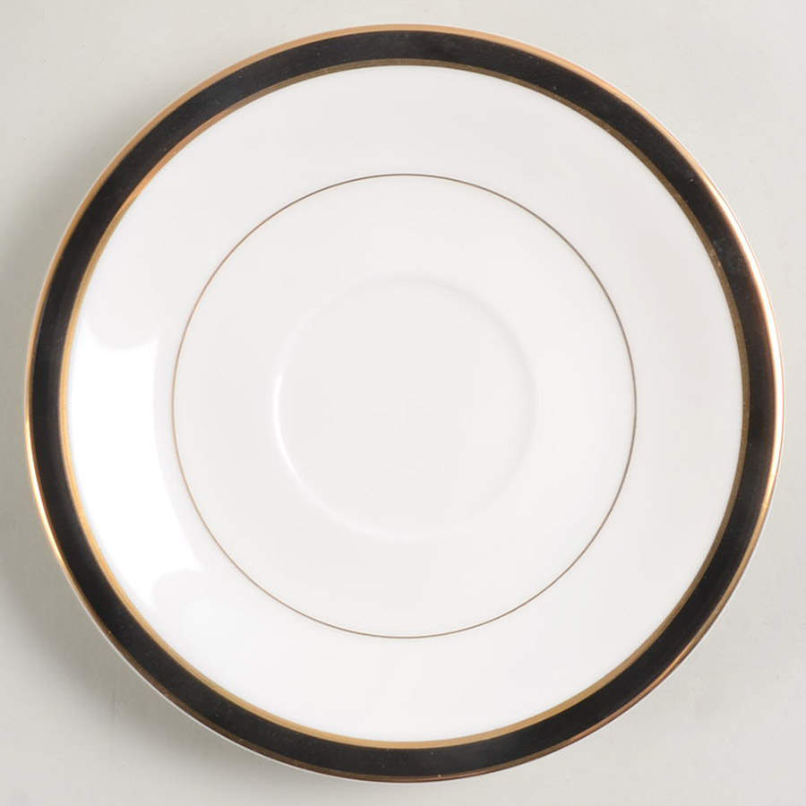 Black Tie Saucer by Mikasa-1