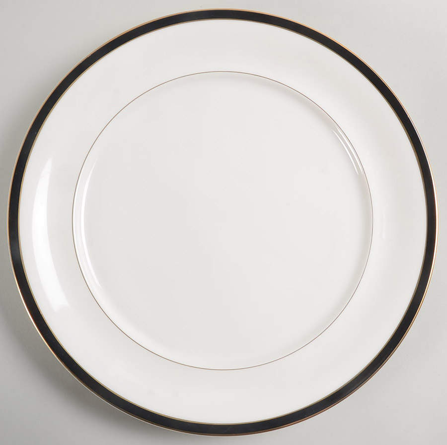 Black Tie 12" Chop Plate (Round Platter) by Mikasa-1