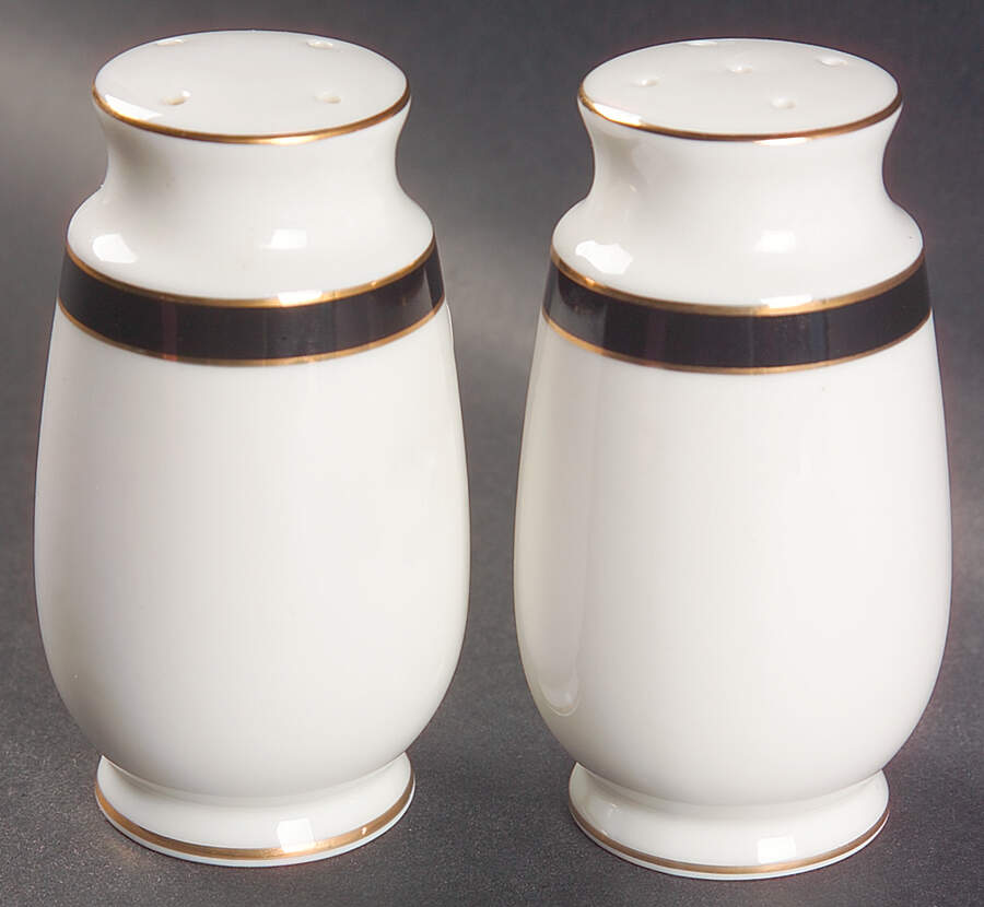 Black Tie Salt & Pepper Set by Mikasa-1