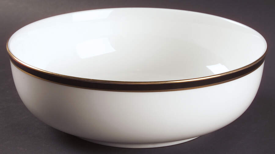 Black Tie 9" Round Vegetable Bowl by Mikasa-1