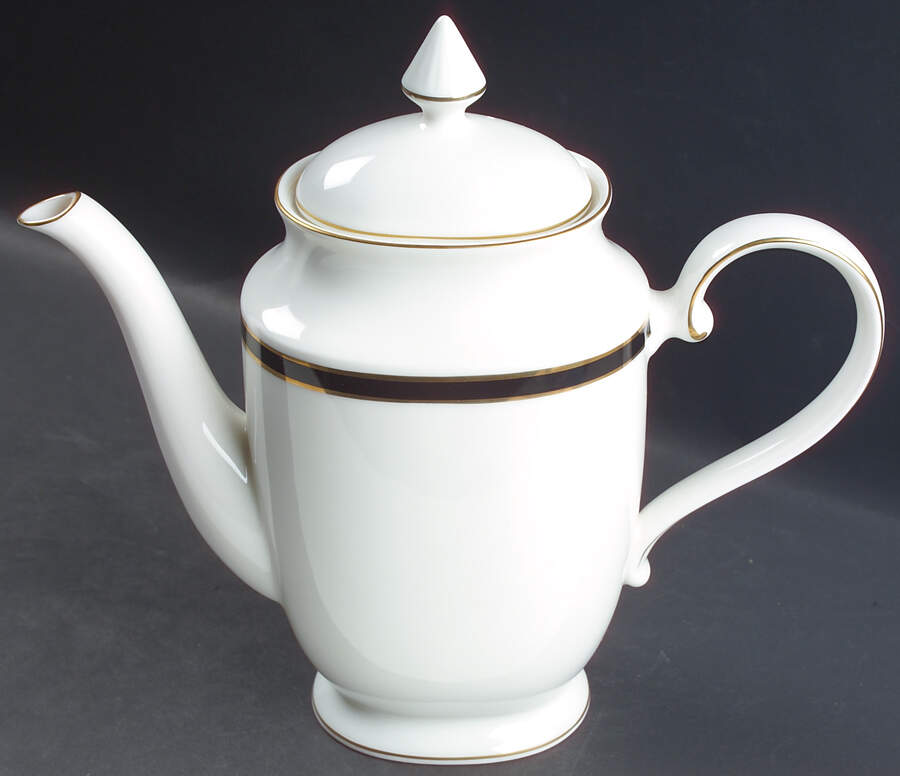 Black Tie Coffee Pot & Lid by Mikasa-1