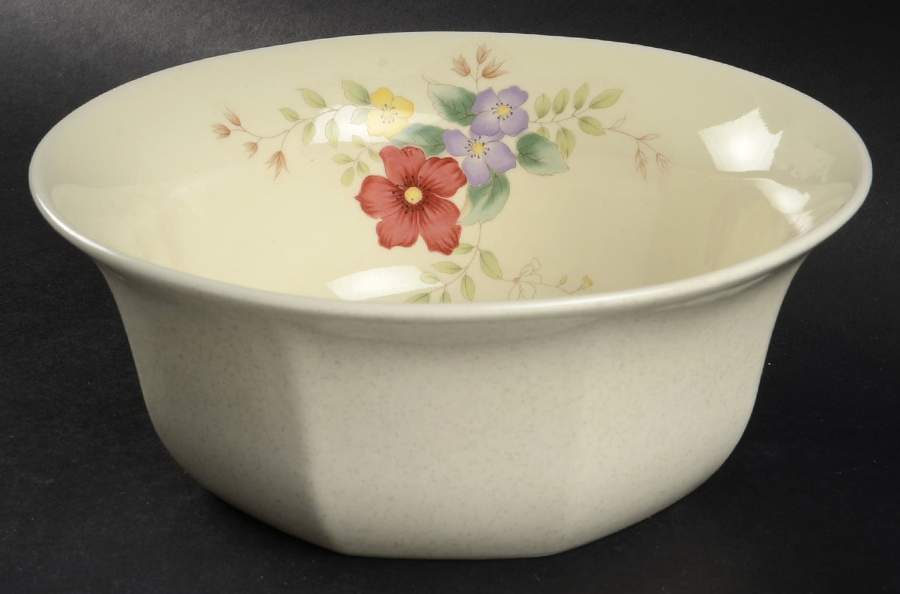 Blossom Time 8" Round Vegetable Bowl by Mikasa-1