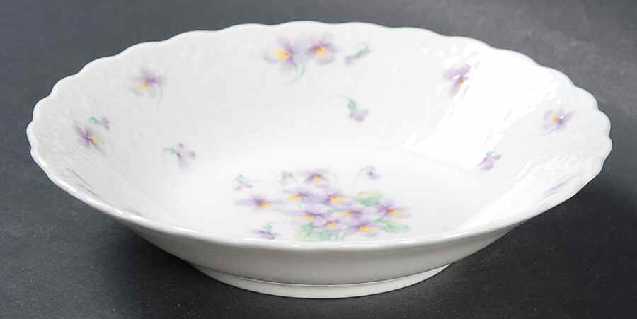 Blue Violets Fruit/Dessert (Sauce) Bowl by Mikasa-1