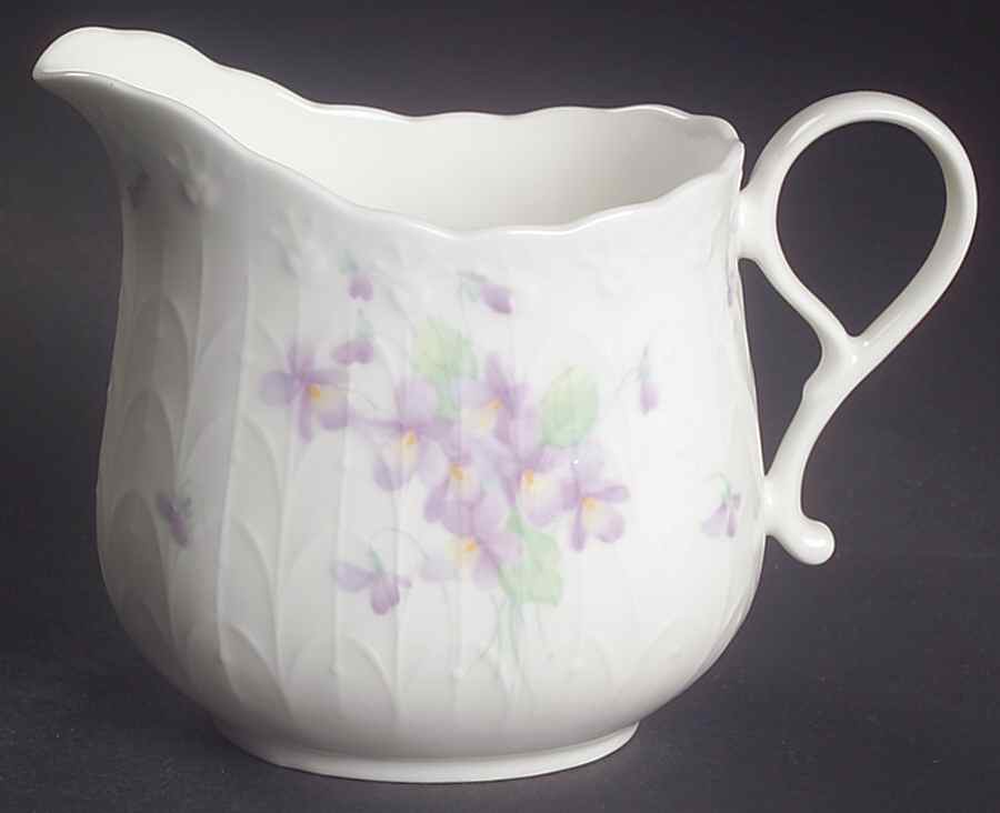 Blue Violets Creamer by Mikasa-1