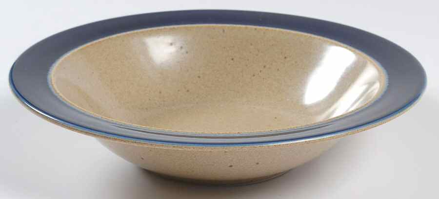 Blue Water Rim Soup Bowl by Mikasa-1