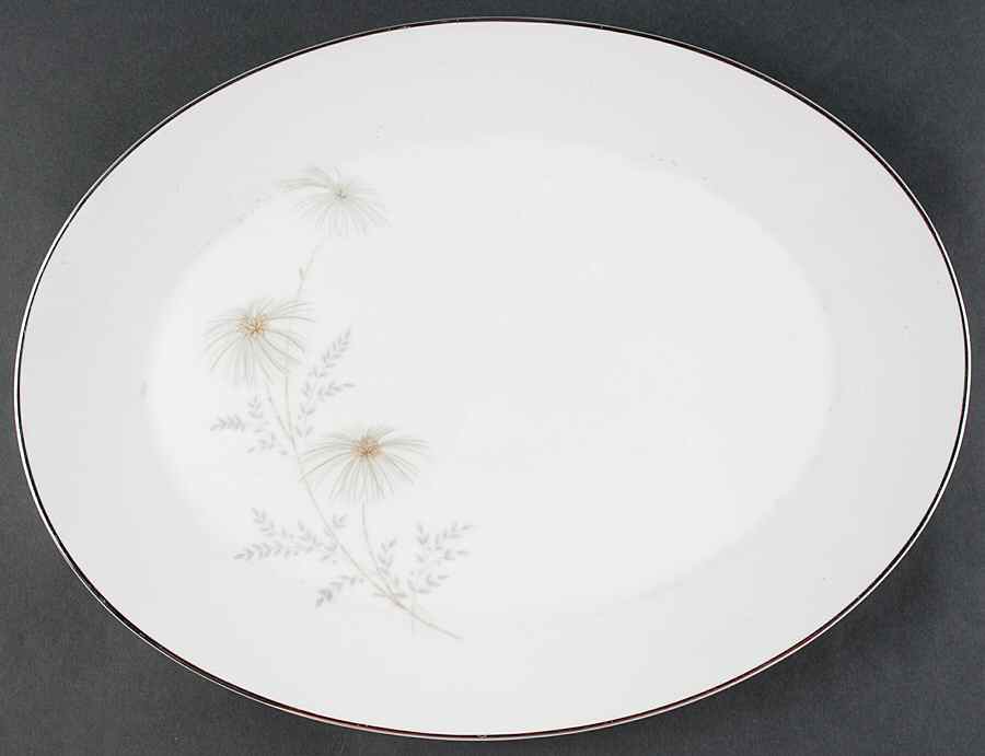 Bon Air 16" Oval Serving Platter by Mikasa-1