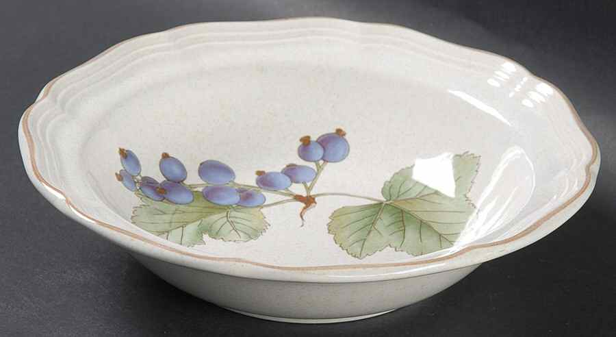 Bon Apetit Rim Fruit/Dessert (Sauce) Bowl by Mikasa-1