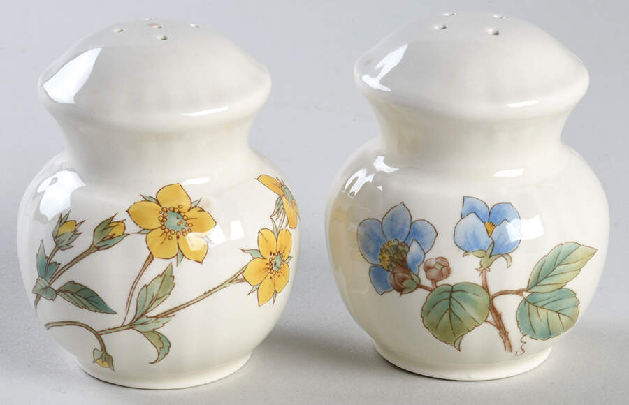 Botanical Bouquet Salt & Pepper Set by Mikasa-1