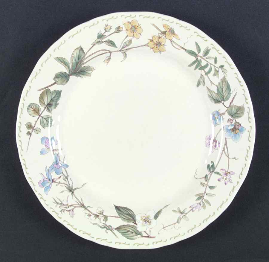 Botanical Bouquet Bread & Butter Plate by Mikasa-1
