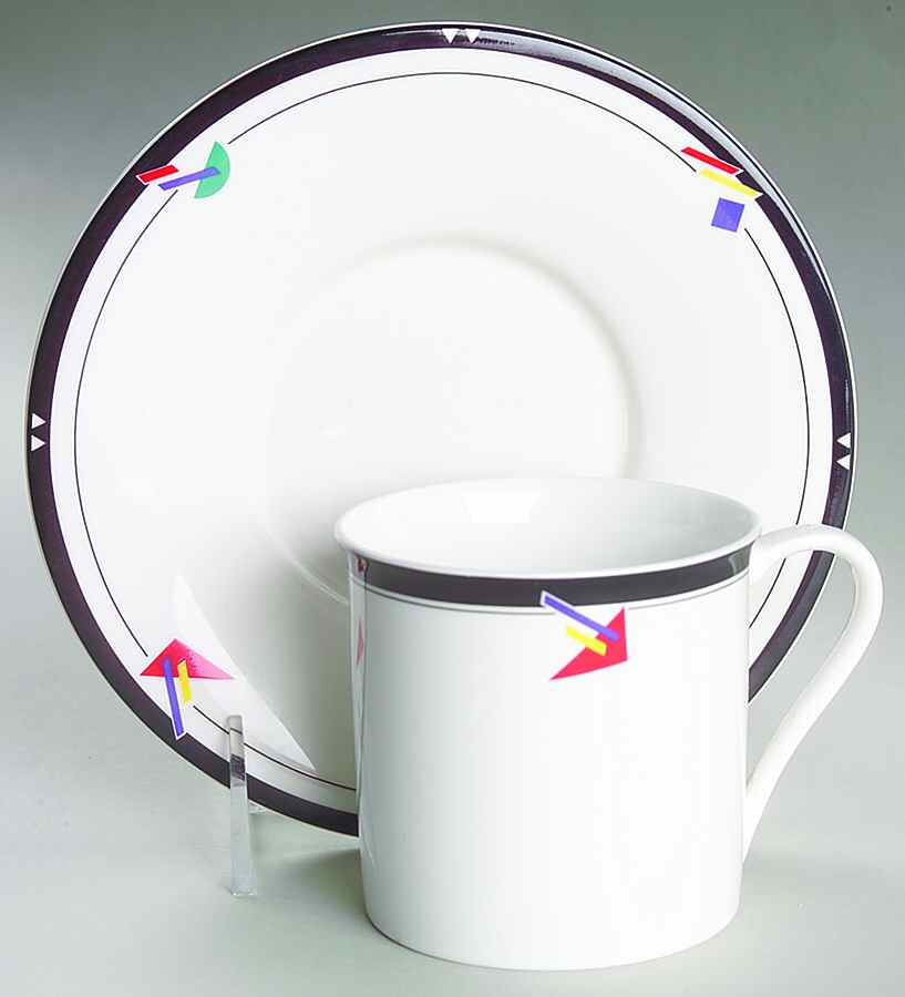 Born Free Flat Cup & Saucer Set by Mikasa-1