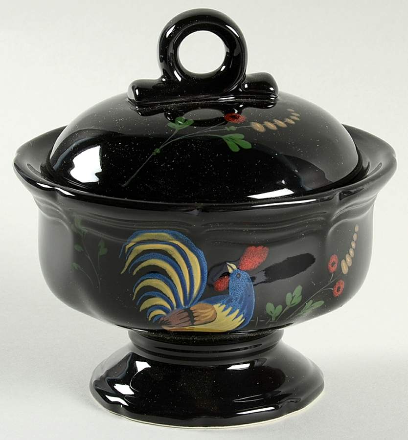 Bon Jour Sugar Bowl & Lid by Mikasa-1