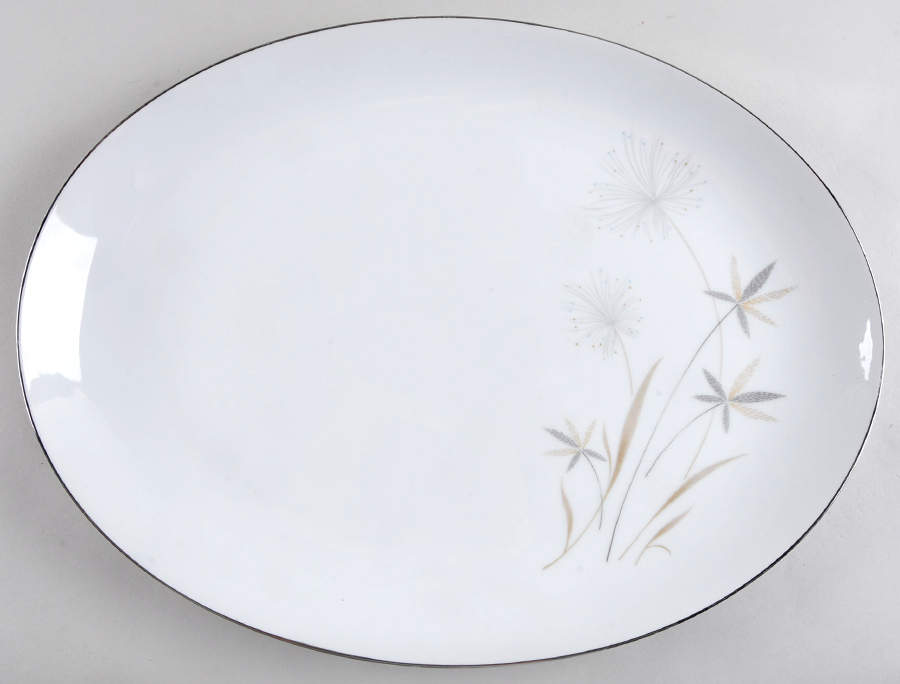 Bolero 16" Oval Serving Platter by Mikasa-1