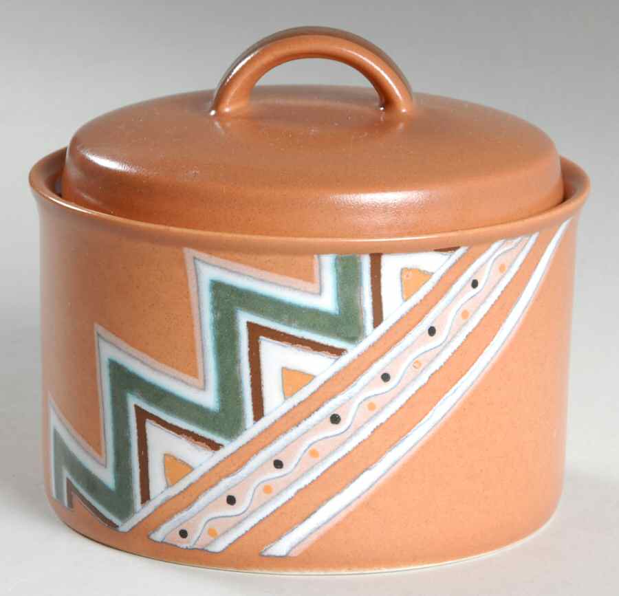 Bonanza Sugar Bowl & Lid by Mikasa-1