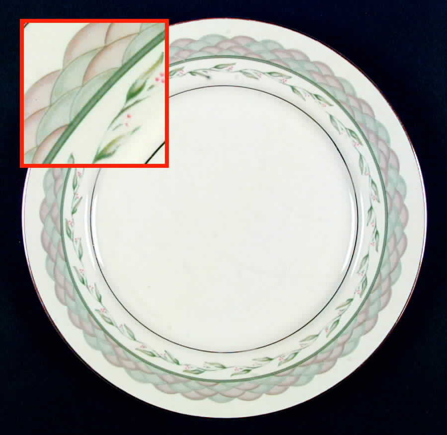 Borghese Dinner Plate by Mikasa-1