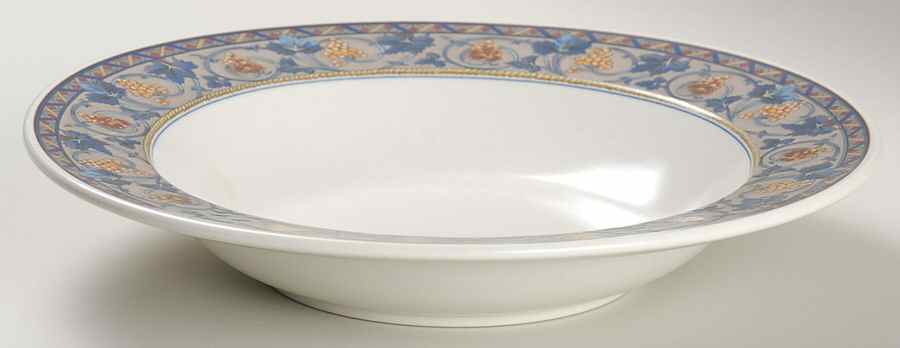 Bordeaux Large Rim Soup Bowl by Mikasa-1