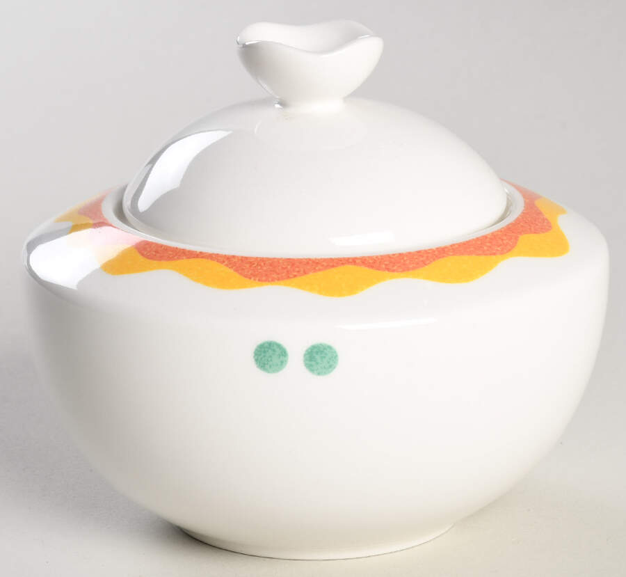 Bosa Nova Sugar Bowl & Lid by Mikasa-1