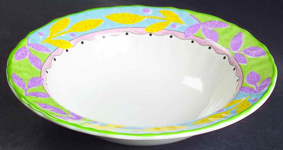 Botanica Rim Fruit/Dessert (Sauce) Bowl by Mikasa-1