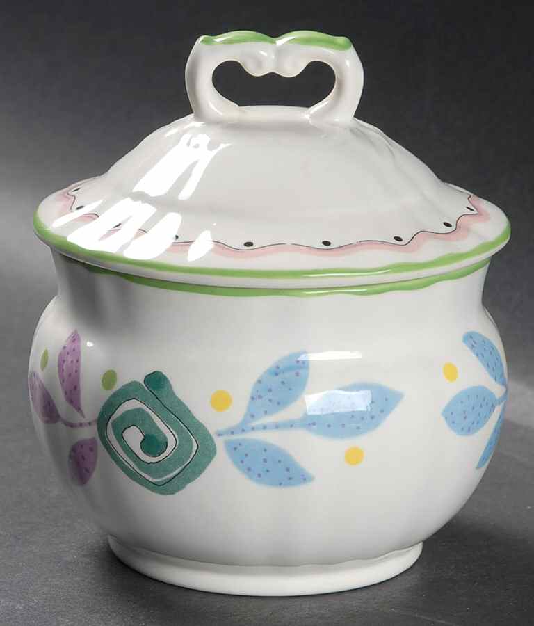Botanica Sugar Bowl & Lid by Mikasa-1