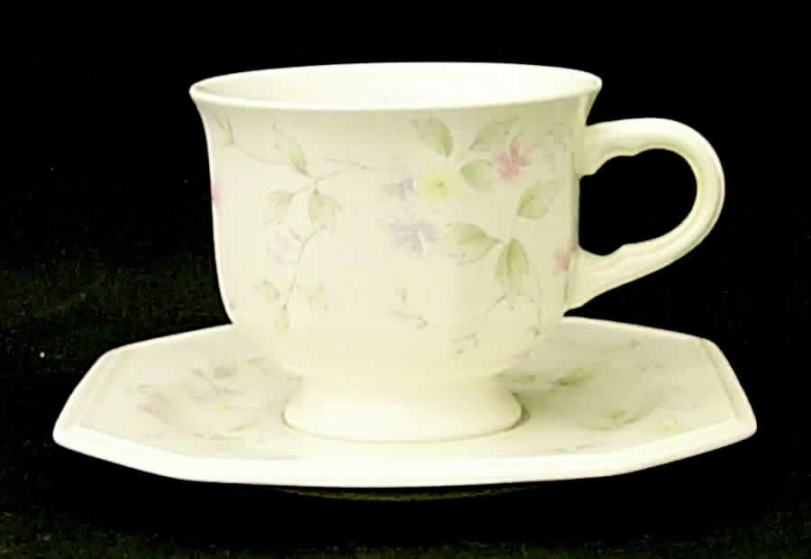 Boulton Footed Cup & Saucer Set by Mikasa-1