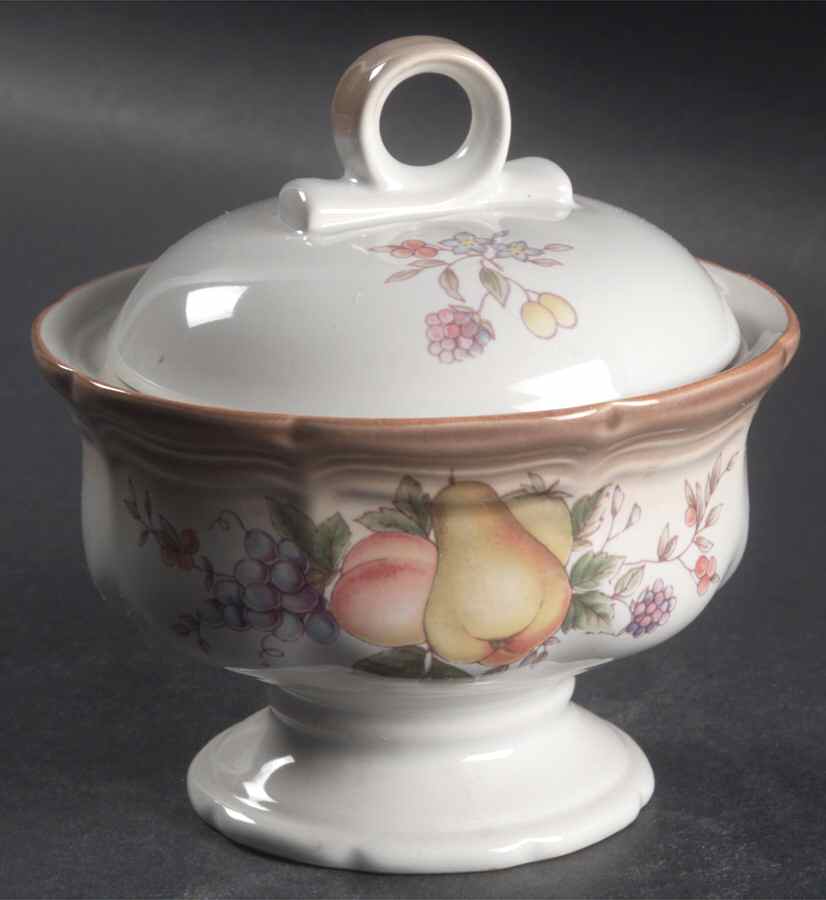 Bountiful Sugar Bowl & Lid by Mikasa-1