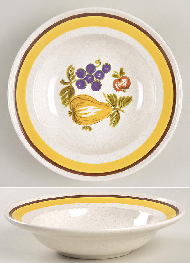 Bounty Rim Fruit/Dessert (Sauce) Bowl by Mikasa-1