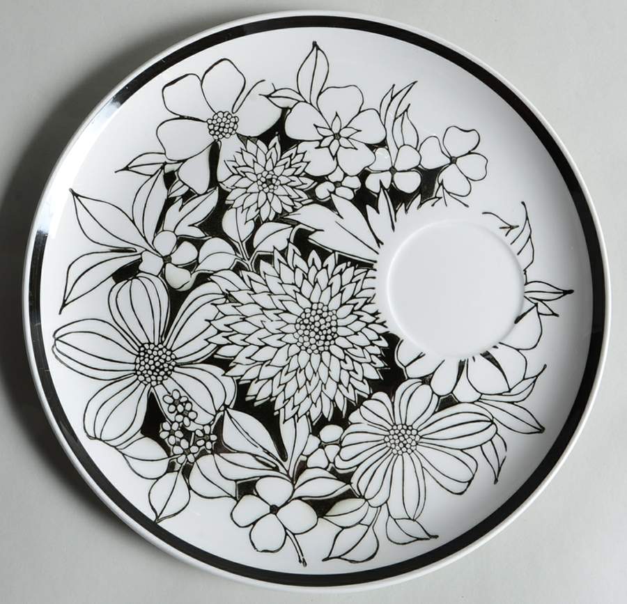 Bouquet Snack Plate by Mikasa-1