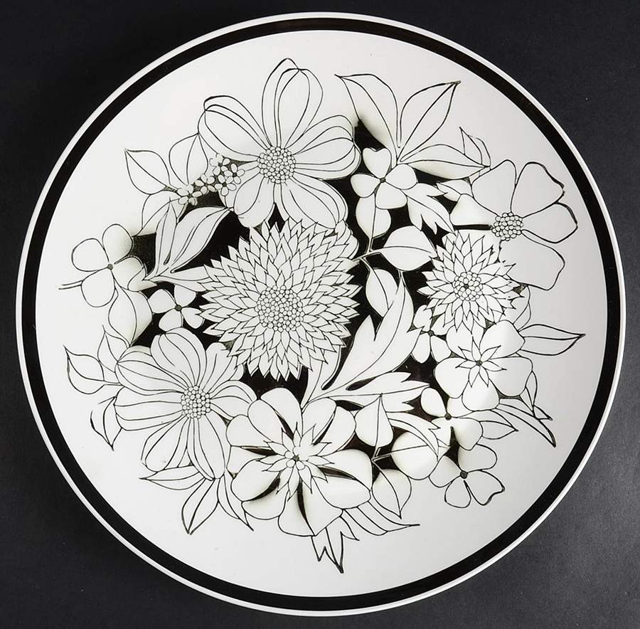 Bouquet 12" Chop Plate (Round Platter) by Mikasa-1