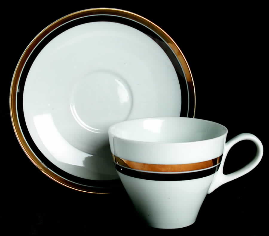 Boutique  Flat Cup & Saucer Set by Mikasa-1