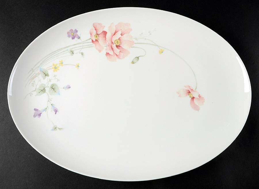 Bon Vivant 17" Oval Serving Platter by Mikasa-1