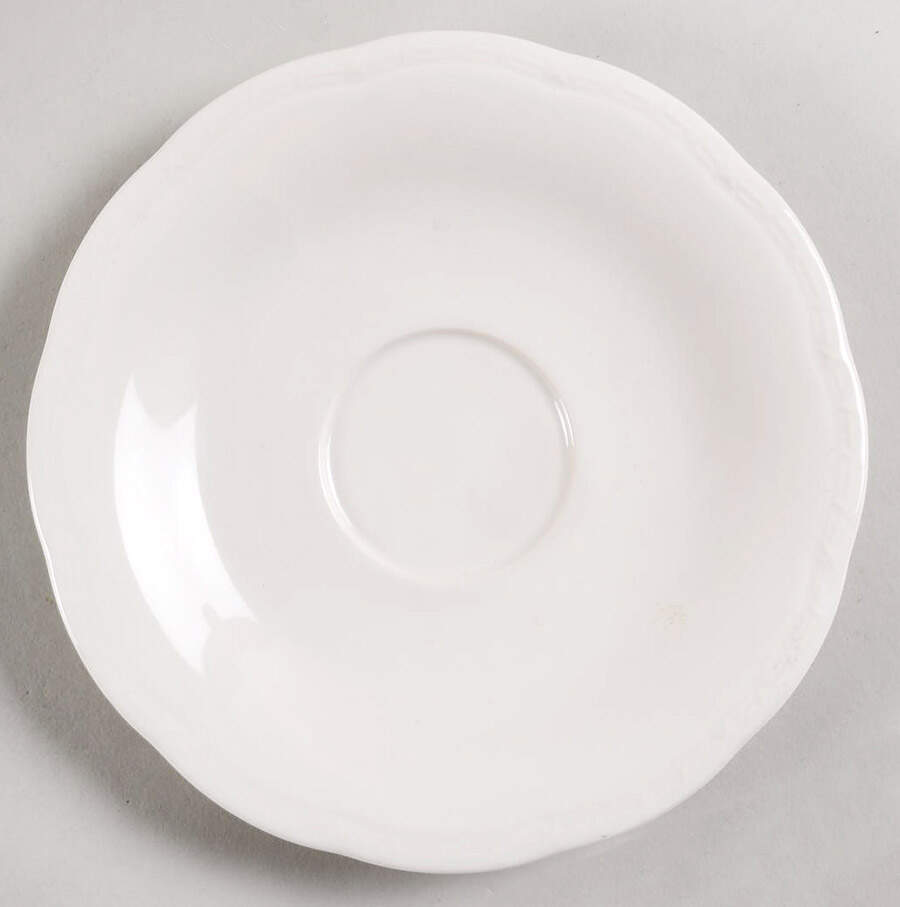 Bone White Saucer by Mikasa-1